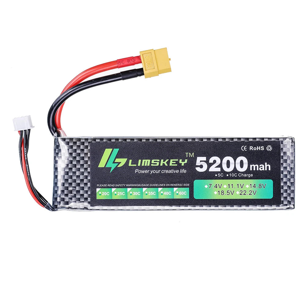 Limskey Power battery 7.4V 520 - Hobby Rc Quadcopters ulasan dan harga