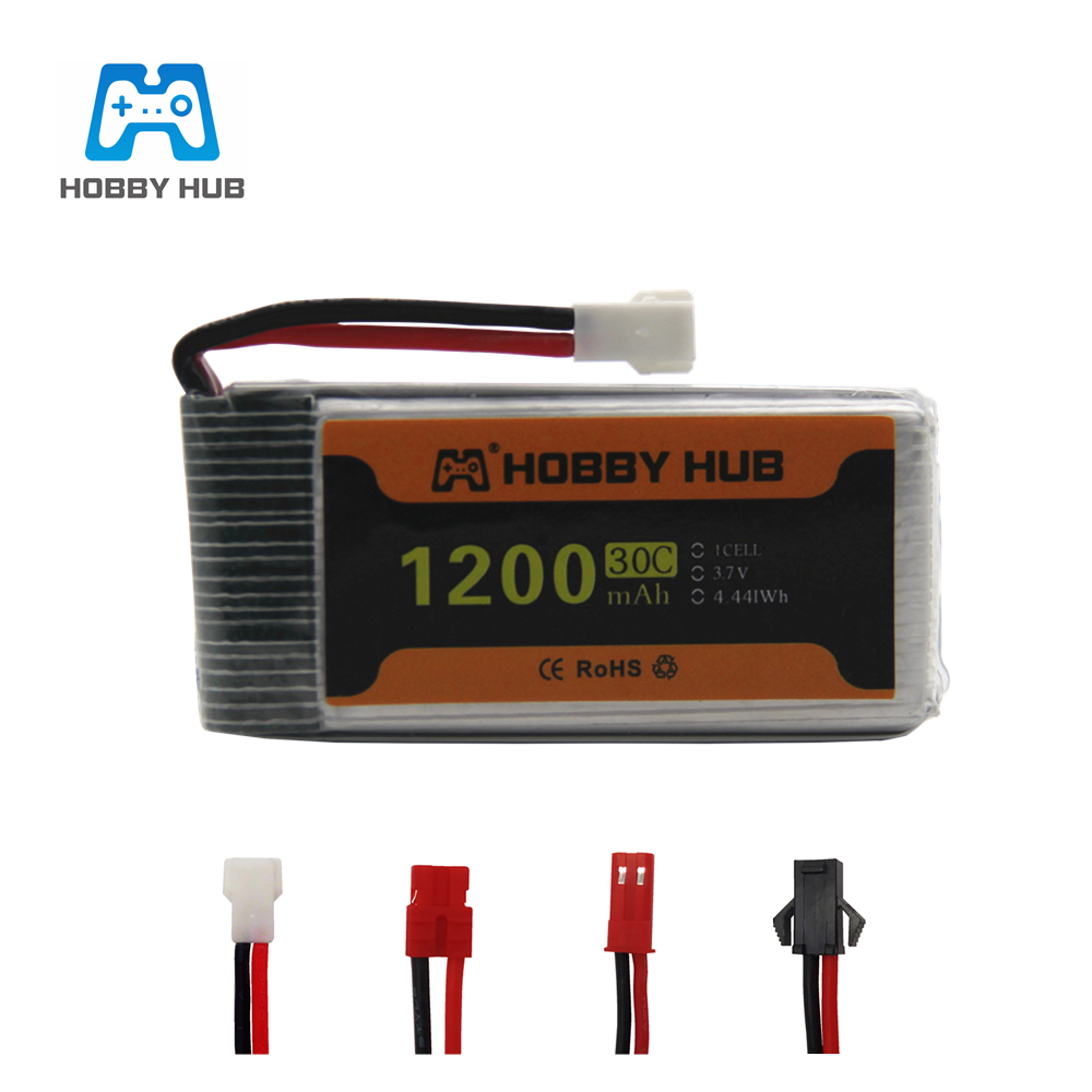 3.7V 1200mAh 30C Lipo Battery  - Hobby Rc Quadcopters ulasan dan harga