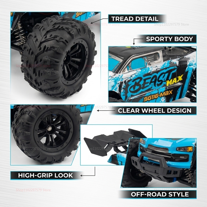 SG116‑MAX/PRO 4WD Remote Contr - Rc Hobby Lobby ulasan dan harga