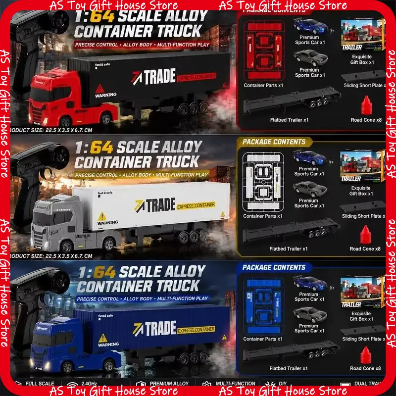 Rtr 1 64 Scale Rc Trailer Truc - Rc Hobby World ulasan dan harga