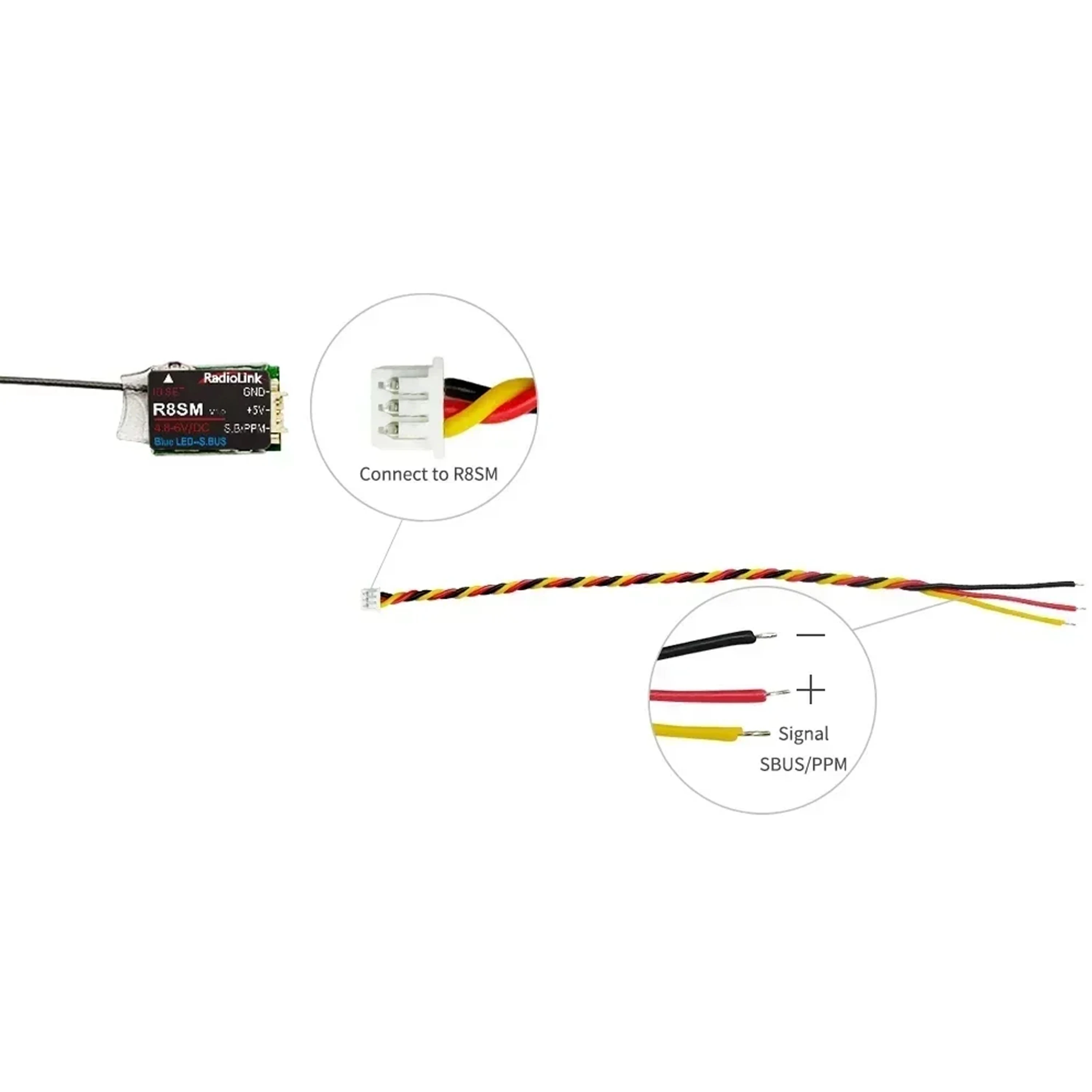 Radiolink R8SM 8 Channels 2.4G - Receiver Sbus 8Ch ulasan dan harga