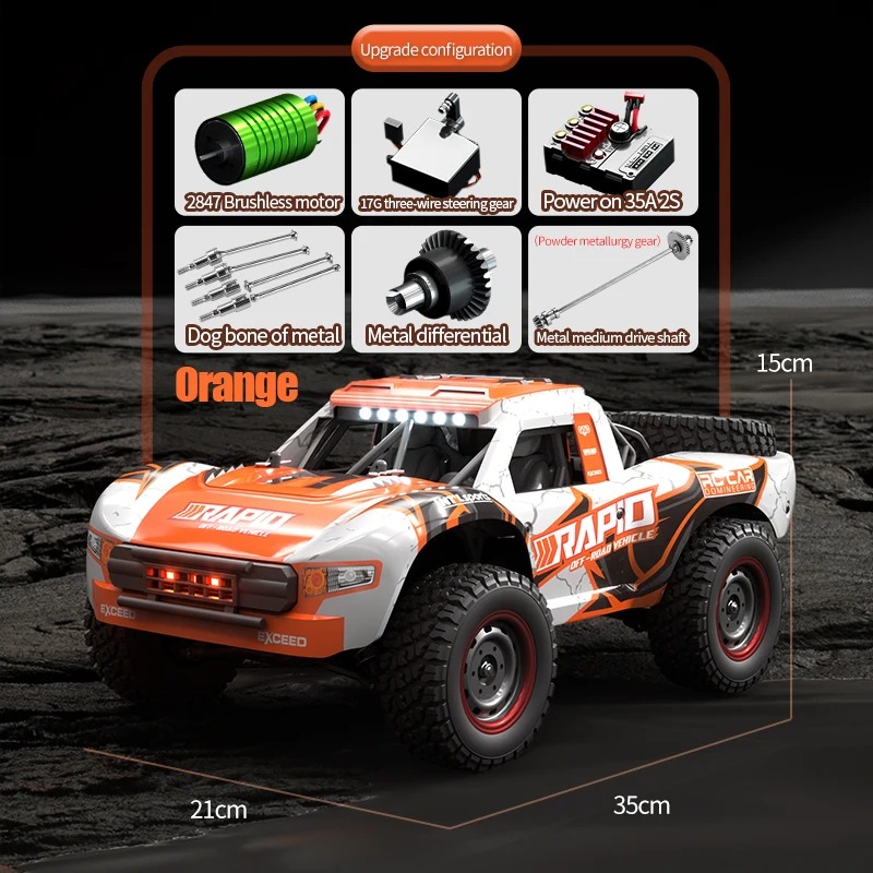 JJRC Q130 1:16 70KM/H 4WD RC C - Rc Hobby World ulasan dan harga