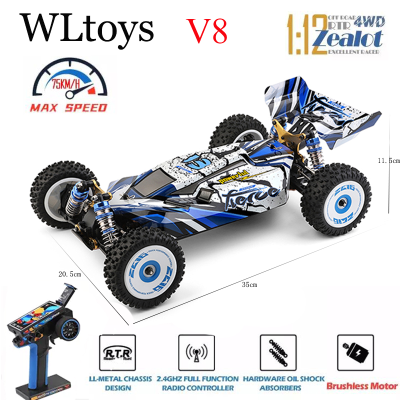 WLtoys 124017 124007 75KM/H  R - Rc Hobby World ulasan dan harga