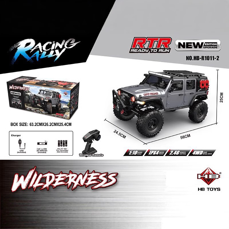 HB 1/10 4WD R1011 New Upgraded - Rc Hobby World ulasan dan harga