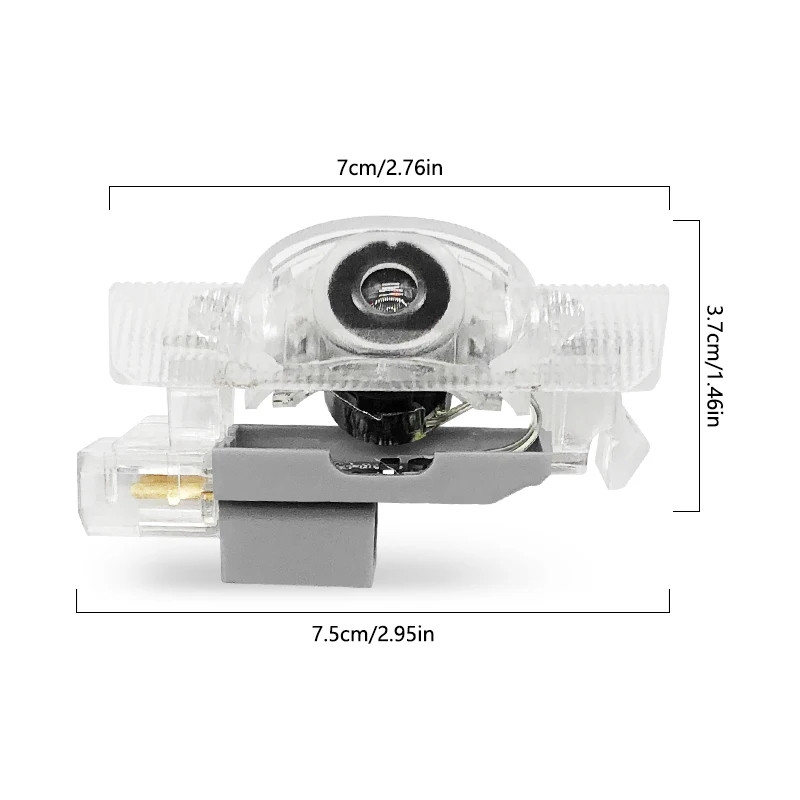 2Pcs LED Projector Lamp Car Do - Rc Hobby Lobby ulasan dan harga
